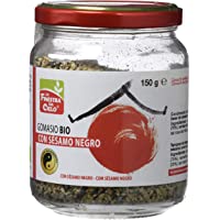 Los mejores  - La Finestra Sul Cielo Variación del Gomasio Natural con Sésamo Negro - Paquete de 6 x 150 gr - Total: 900 gr